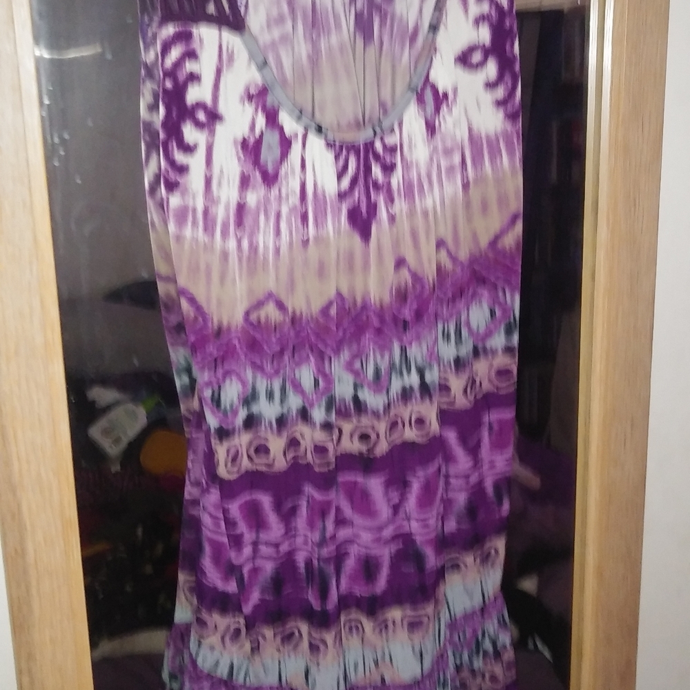Purple trible print